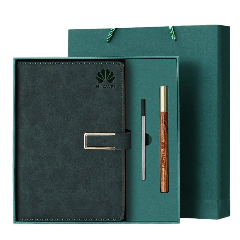 Silverbox Custom Corporate Gift Box Set A5 Notebook+Pen Gift Set Student Education Office Souvenir Promotional Business Gift