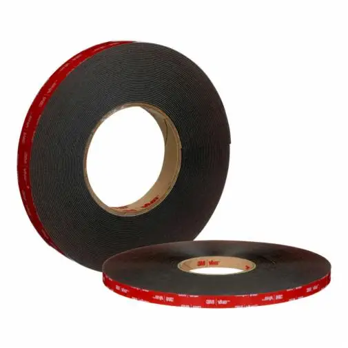 3M 5962 Waterproof Black Double Sided Adhesive Foam Tape Acrylic Foam Tape