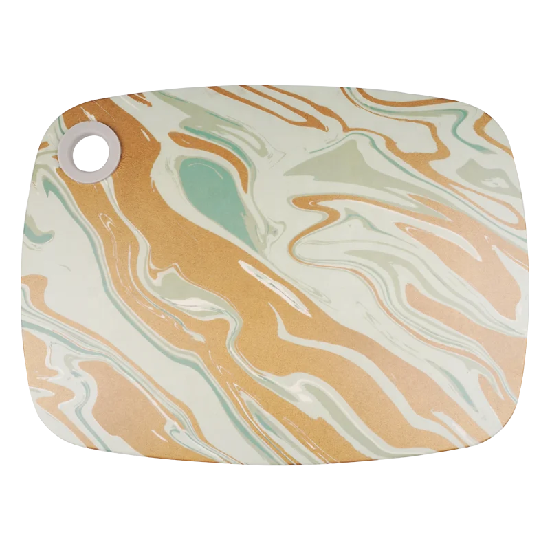 Long-lasting ecological good design bamboo fiber cutting board kitchenware