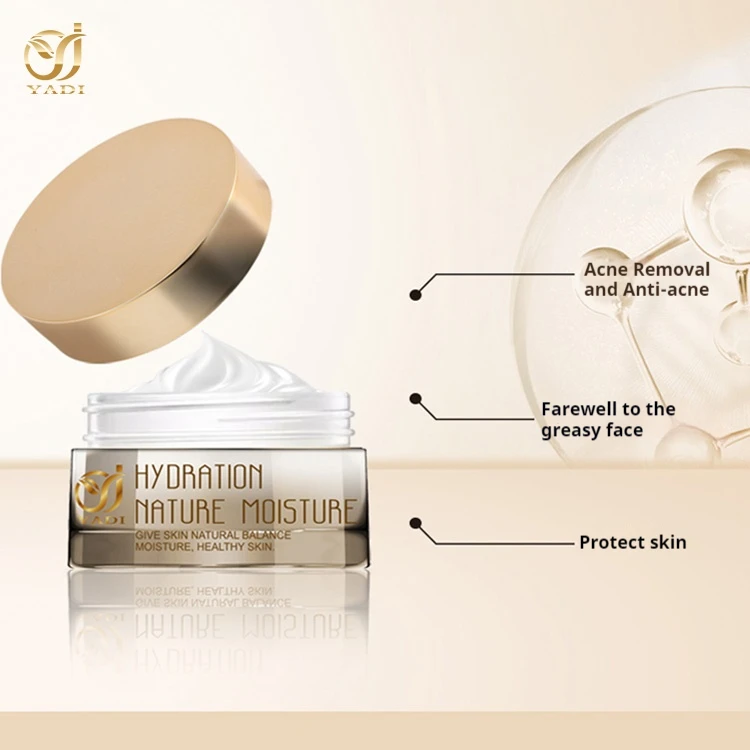 China maker wholesale products Repair anti-acne set lady facial cream hyaluronic acid Phellodendron