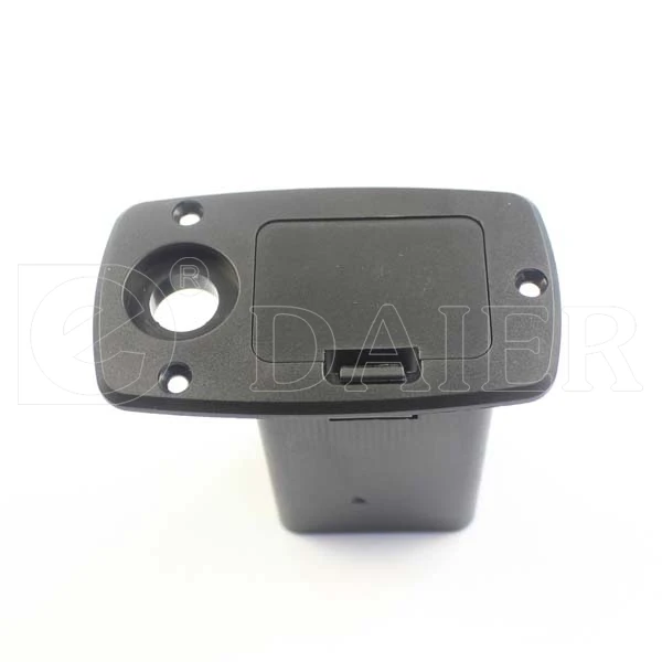Черный корпус батареи 9V-5 9V ABS с
