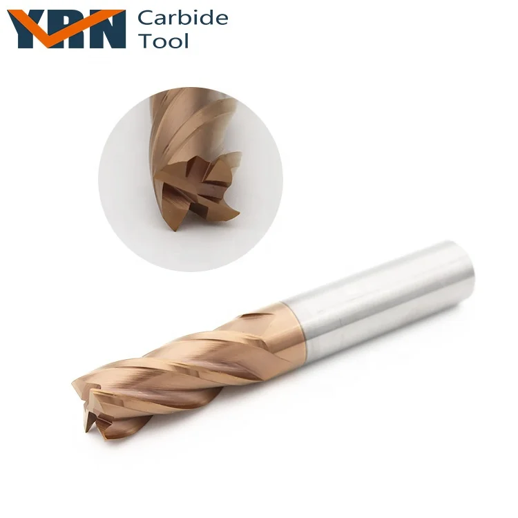 China Manufacturer Iron Cutting Cnc Tools End Mills Milling Cutters Endmill