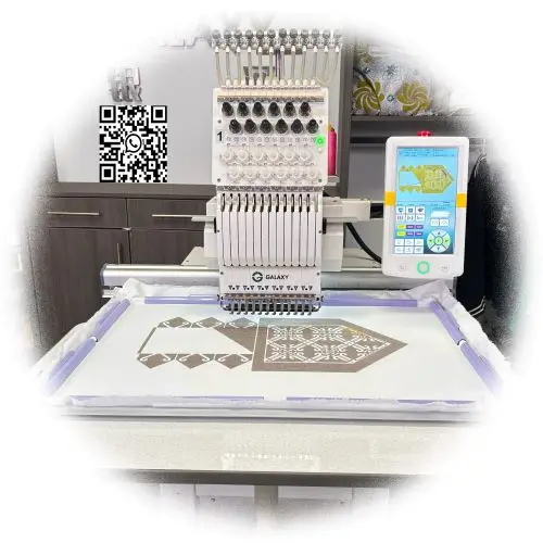NEW TYPE 12 NEEDLES SINGLE HEAD  Computerized Embroidery Machine Brother Software Embroidering on Flat,hats,garment