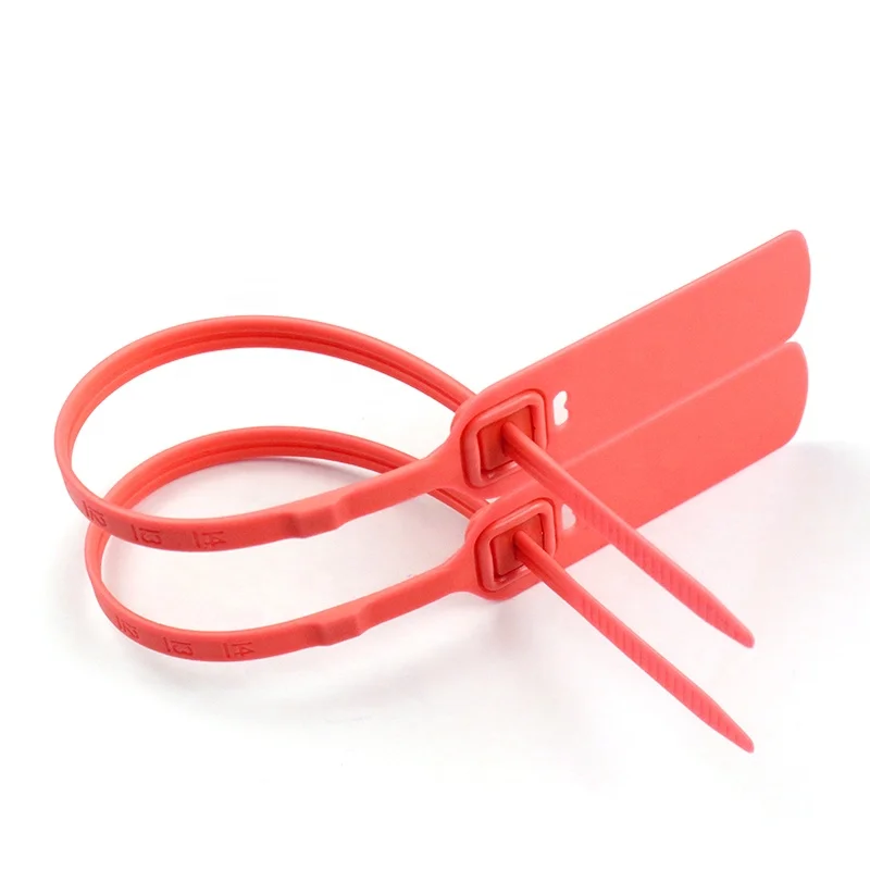 SK3007P Hot selling strong strap plastic seal with metal insert Multi purpose plastic seal