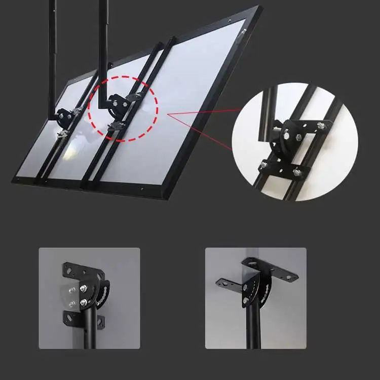 Ultra-Thin Power-Saving Tempered Glass Menu Board with Aluminum Frame for Advertising Light Boxes for Milk Tea Restaurant Shops