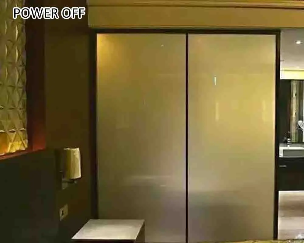 Dimmable intelligent low price black electronic PDLC smart tint glass film for doors and windows