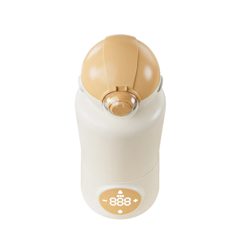 electric smart home baby warmer heating baby milk breast milk snack warm water with lock lid type C rechargeable