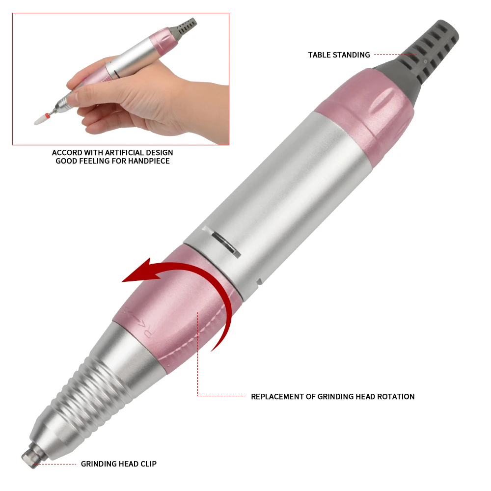 High Quality top sales Shaper Electric Nail Drill machine 35000 rpm Gel Polish Manicure Tool Set