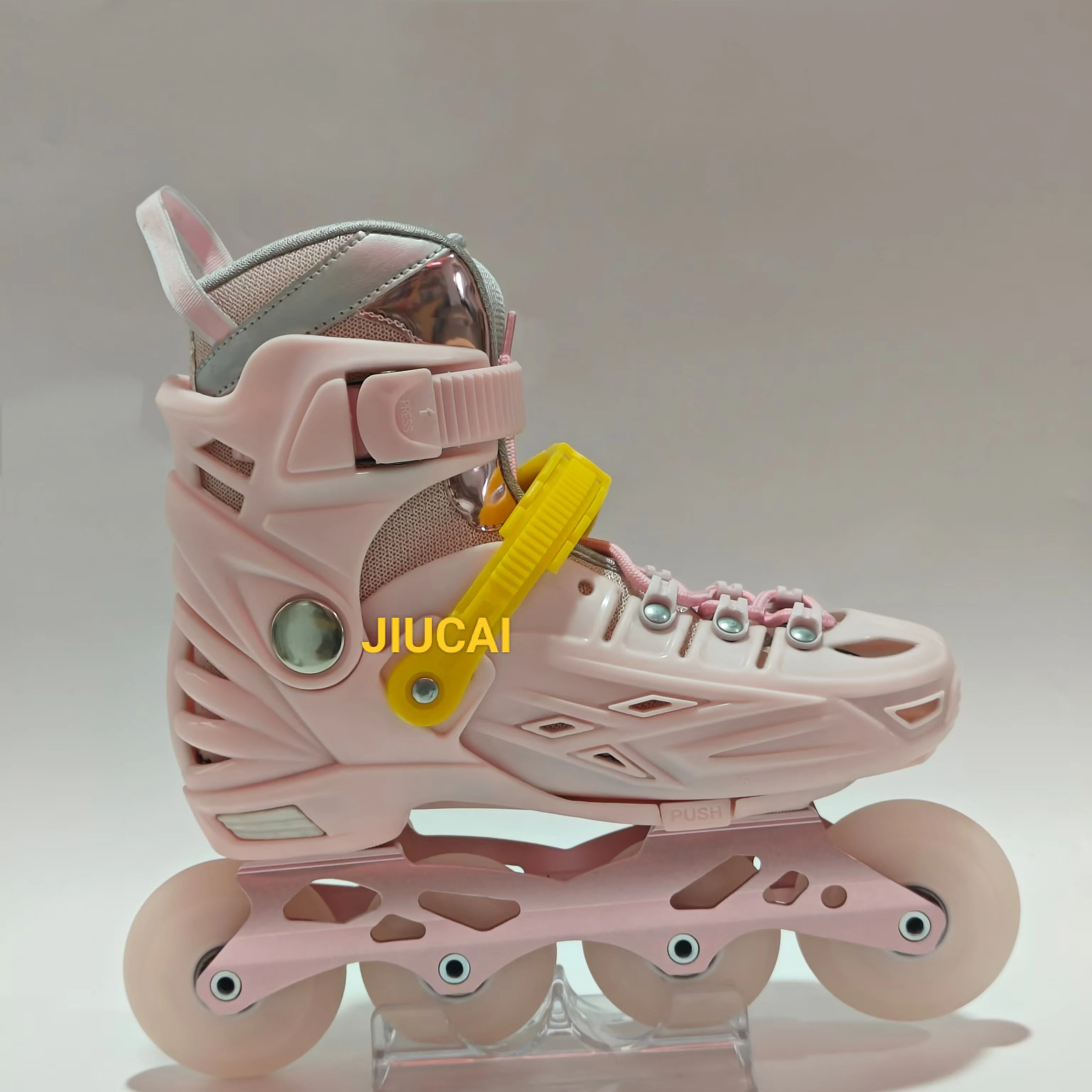 High-End Carbon Fiber Freestyle Inline Skates Advanced Flashing Roller for Children and Adults