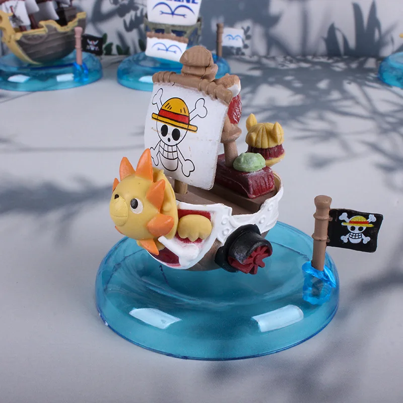 6 Style Pirate ship ONE PIECE toys Going Merry Thousand Sunny action figures anime wholesale ONE PIECE toys