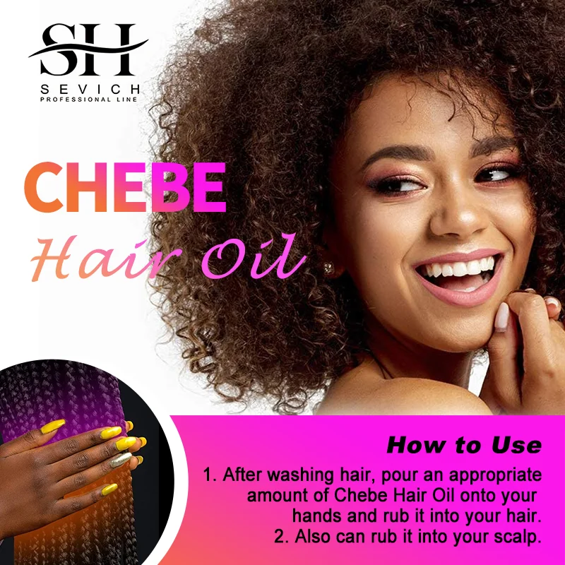 Natural  Organic Anti Hair Loss Care Treatment  Thick Hair Fast Regrowth Serum Chebe Hair Growth Oil  Lotion