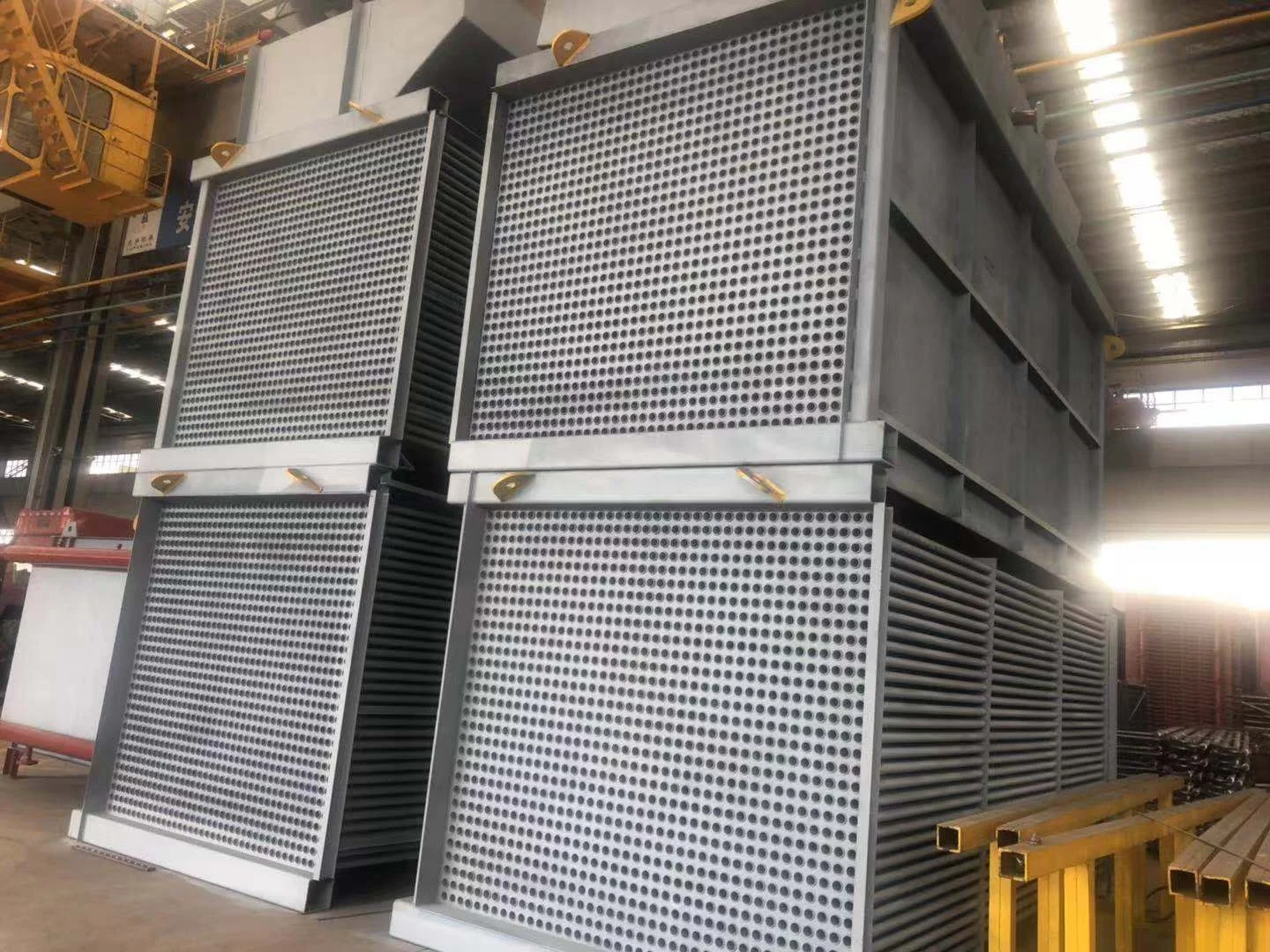 Power Plant gas water heater heat exchanger boiler air preheater