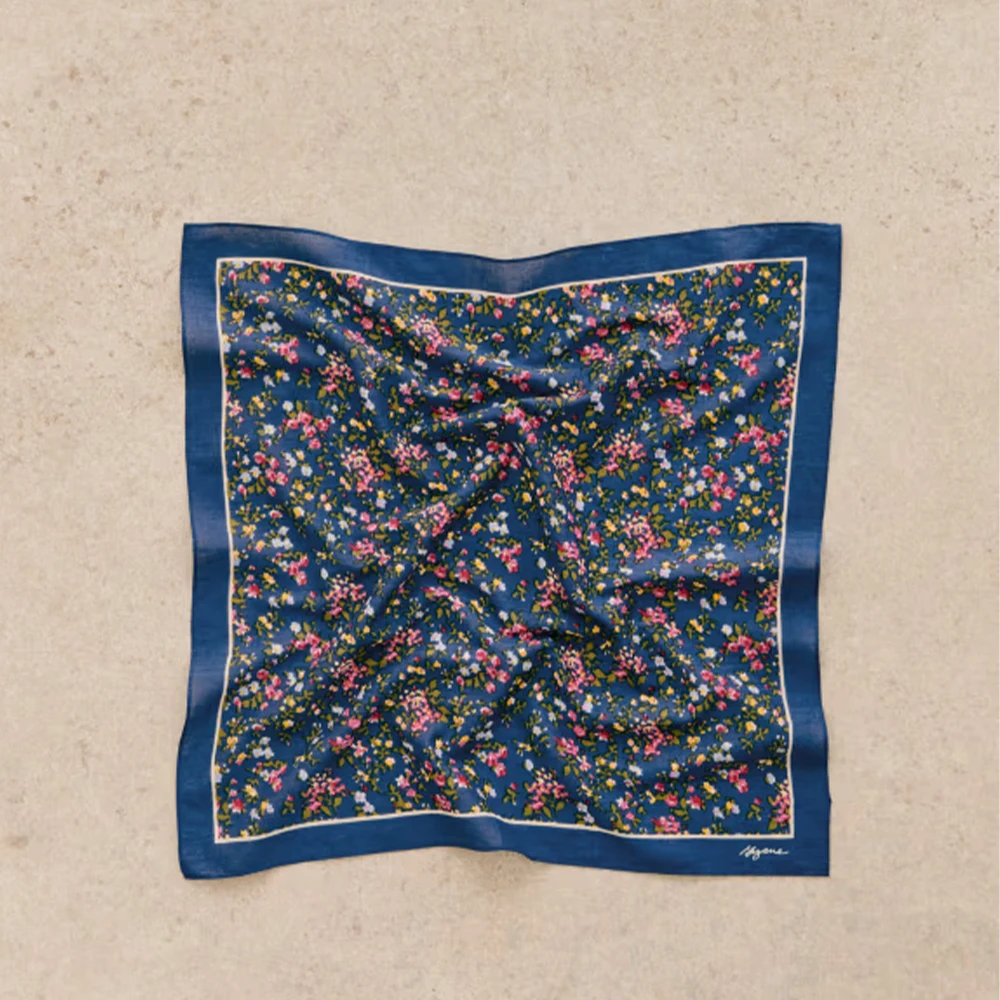 The Best Factory Vintage Scarf Ladies Hankies Cotton Handkerchief Custom Bandana Printing For Elegant