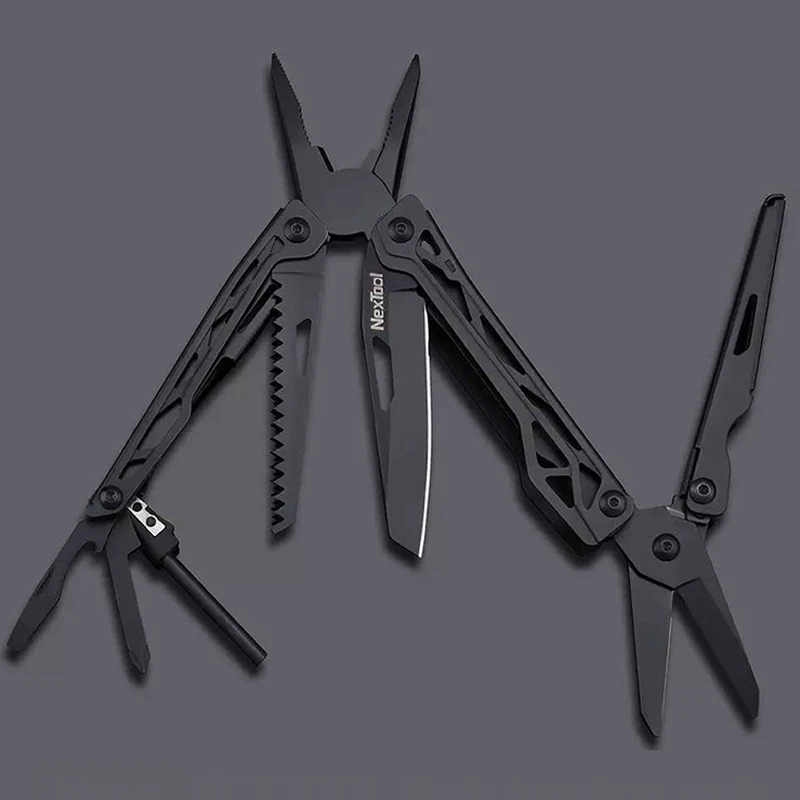  NEXTOOL Multi-function knife 10 IN 1 Portable Folding Knife Stainless Steel Opener Screwdriver