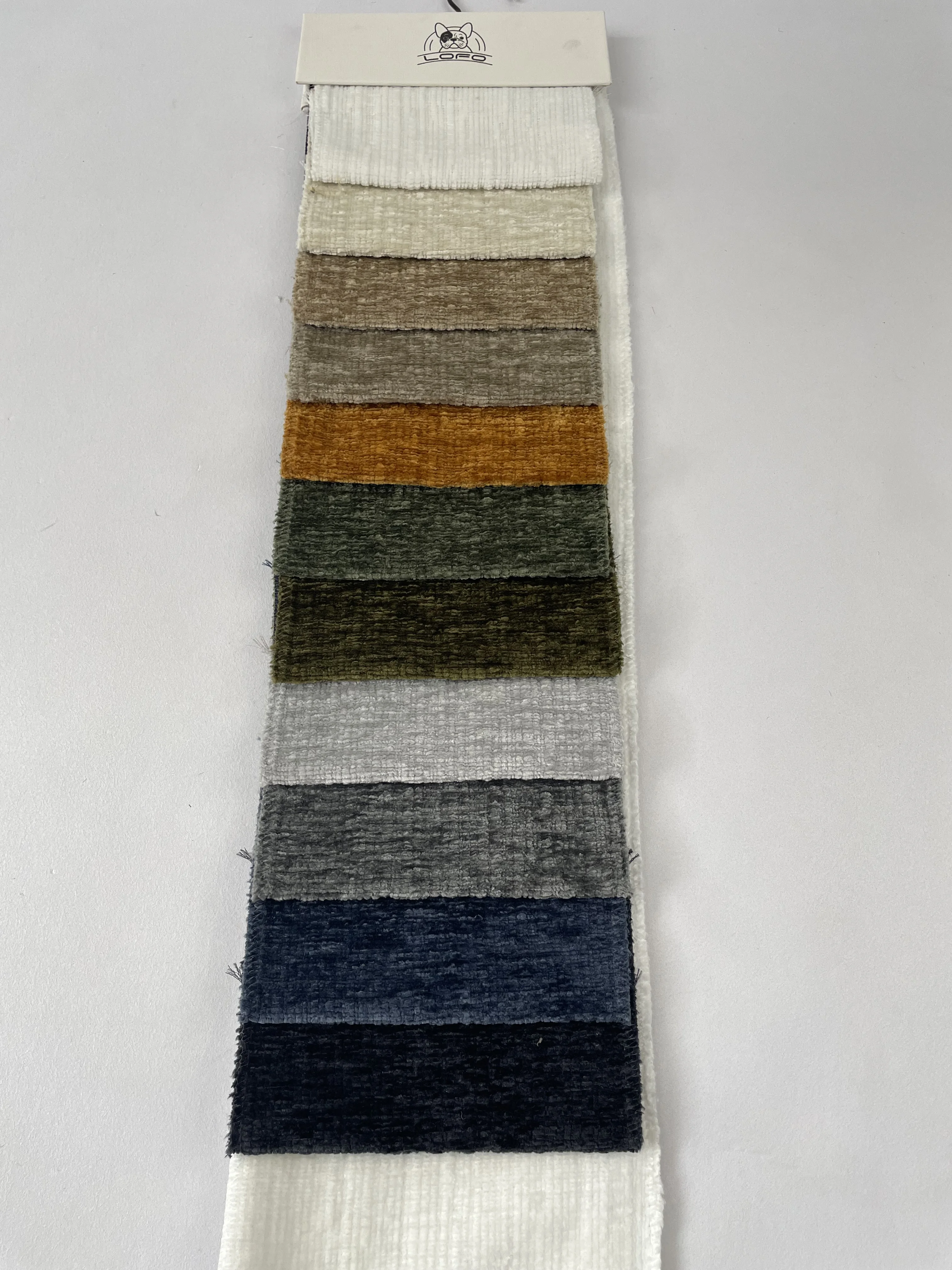 Hot Sale Customized Chenille Fabric Uoholstery For Living Room Sofas