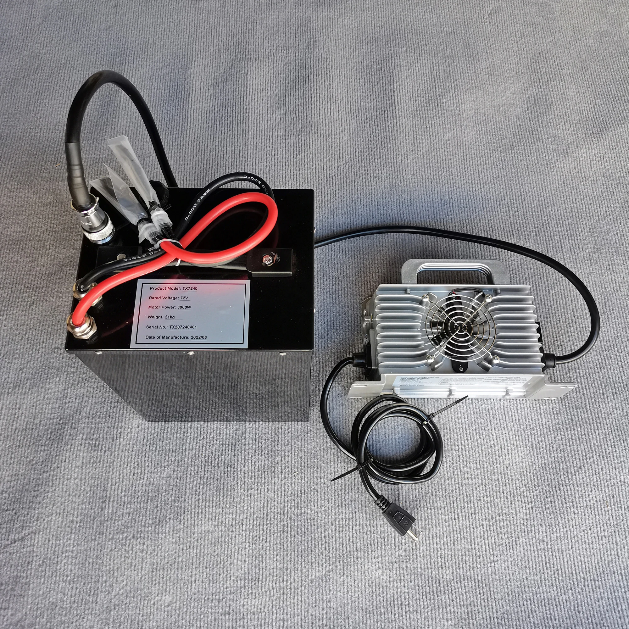 72V 40Ah Lithium Battery for Electric Dirt Bike