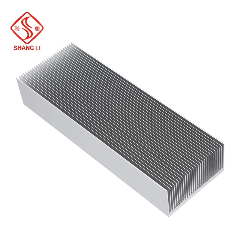 Industrial High Power Electronic Led Heatsink Aluminium Extrusion Process Heat Sink