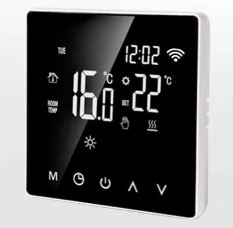 electric underfloor smart thermostat radiant floor heating system parts wifi tuya room boiler temperature controller for house t