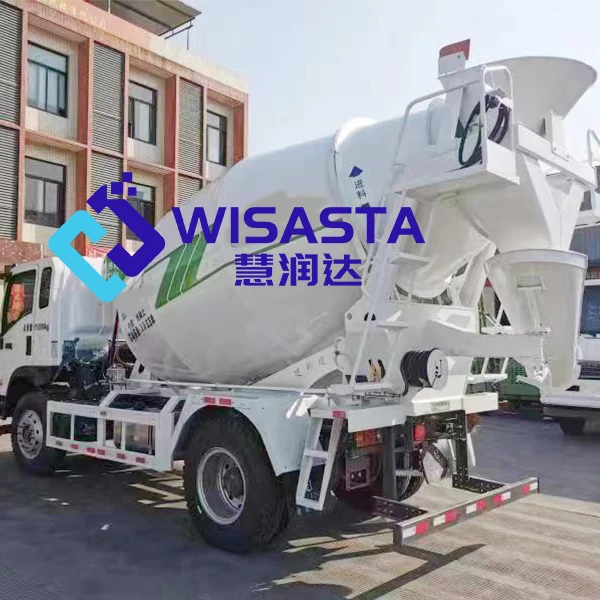 Chinese Manufacturer Mini 5 6 7 8 Cubic Meters Small  Concrete Mixer Transit Truck Machine Cheaper Price for sale in Dubai