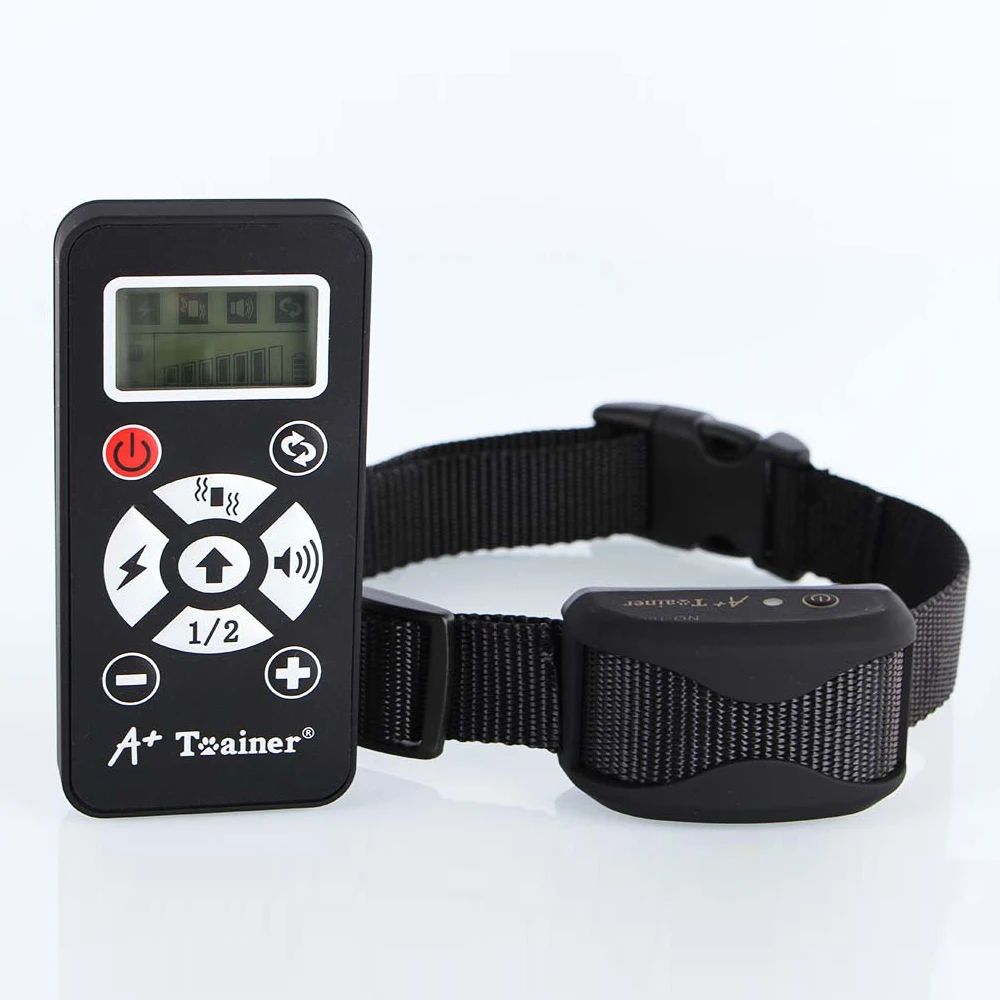 Pet Dog Collar rechargeable vibration no shock sound Automatic anti-bark Stop dog training collar with remote