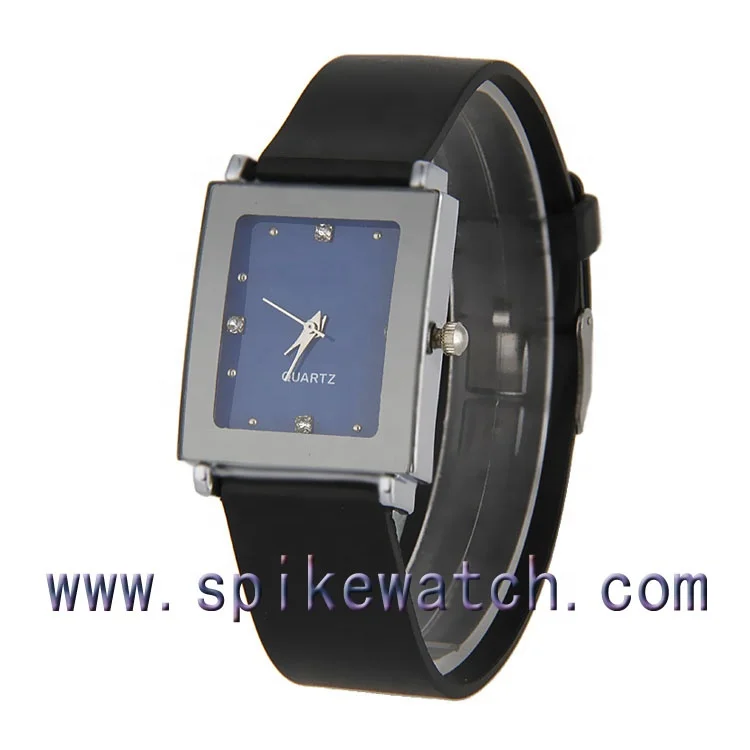 Square dial watch japan movement quartz watch sr626sw square watch case