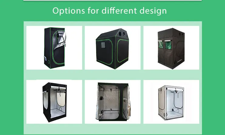 Factory Direct Supply Indoor Triangle Hydroponics Highly Reflective Fabric 600d Mylar Plant Grow Tent