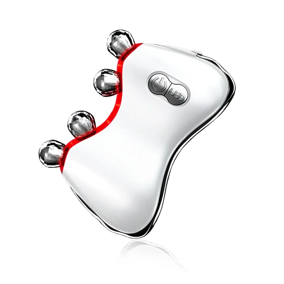 Factory Hot Selling 3D Facial Lift Machine Skin Tightening Toning Microcurrent LED Facial Beauty Face Roller Massager