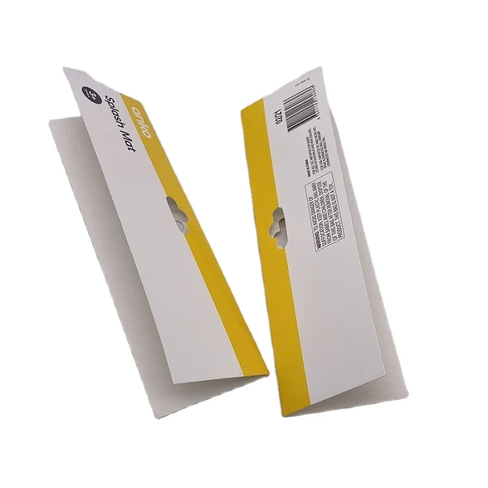 Складная бирка, оптовая продажа, индивидуальная блистерная бумага, печатная бумага