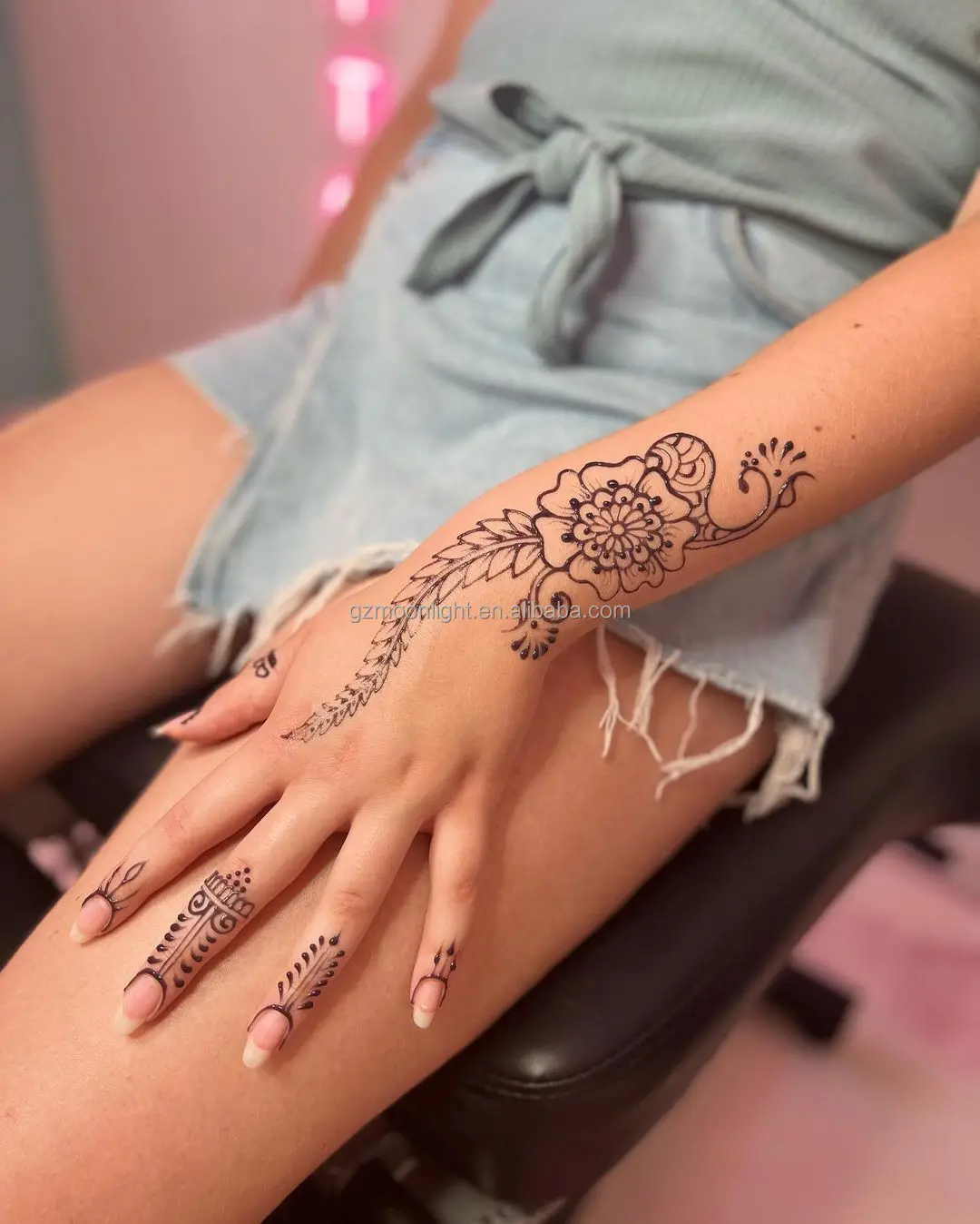 China High-quality Tattoo Templates Suppliers Cheap Henna Temporary Tattoo Stencils