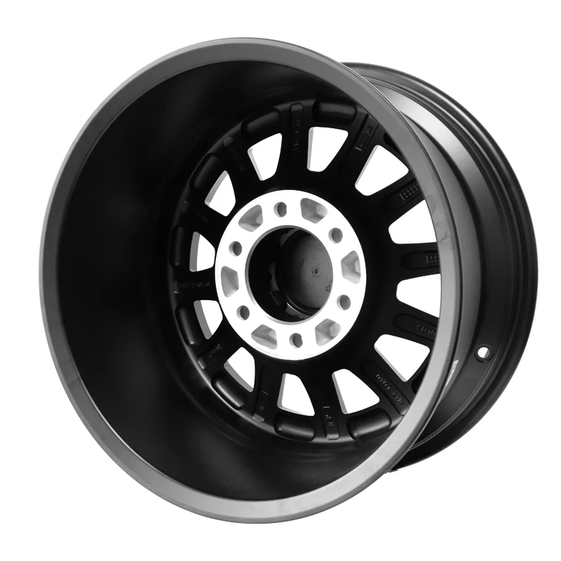 4X4 wheel rim 16x7.0 Size  4x4 alloy wheel 5H165.1 for Land Rover Defender gloss black Finish for black rhino