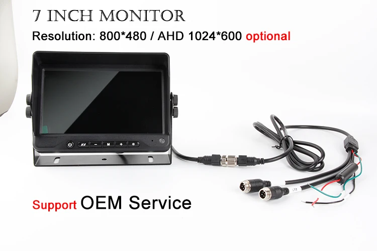 7 Inch Display RV Truck Bus Back Camera Truck Camera Rear View System