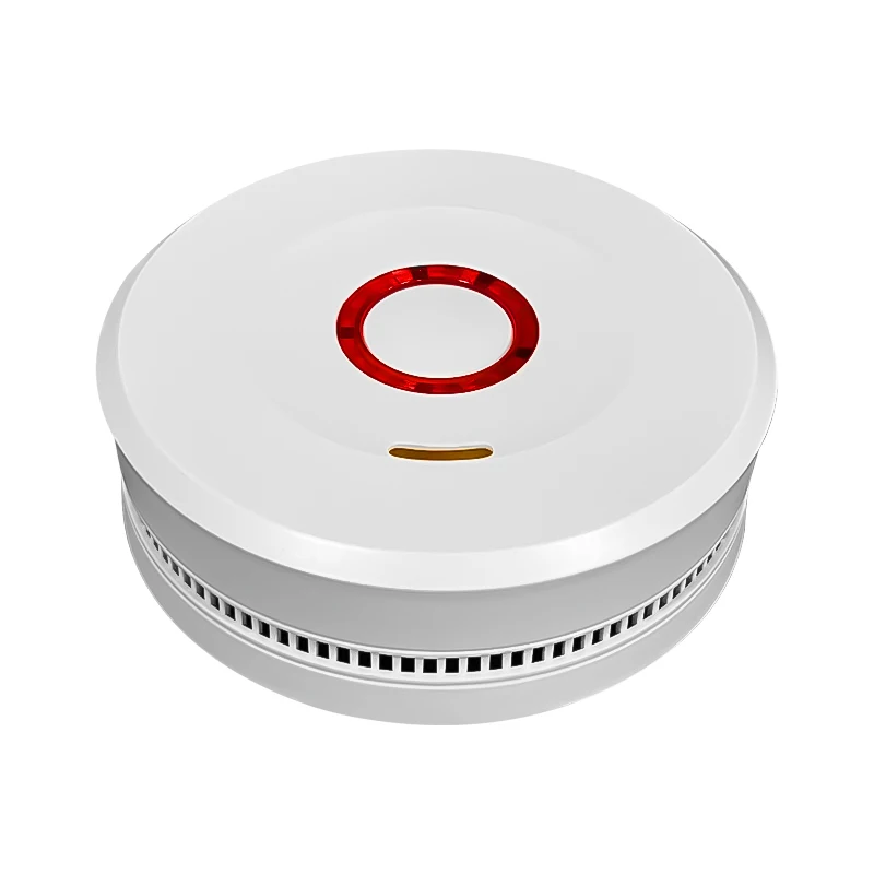 Hot Sell Fire Bell Sounder Detection Wireless 85Db Smoke Leak Alarm Sensor Plastic Cover Fire Alarm Smoke Detector Manufacturer