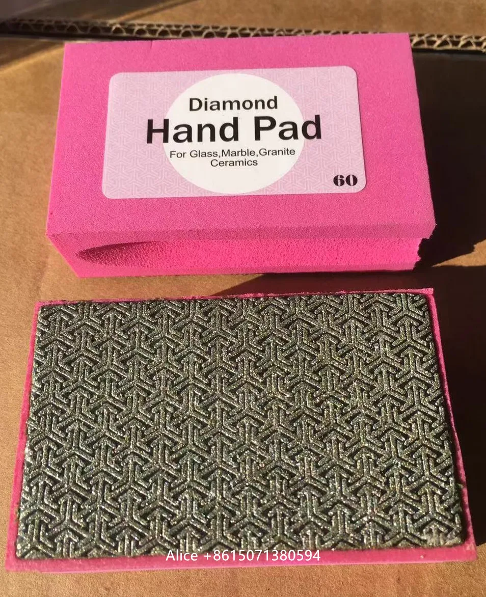 high quality 100mm  4 inch 7 step high quality wet  diamond polishing pads for stone Quartz fabrication