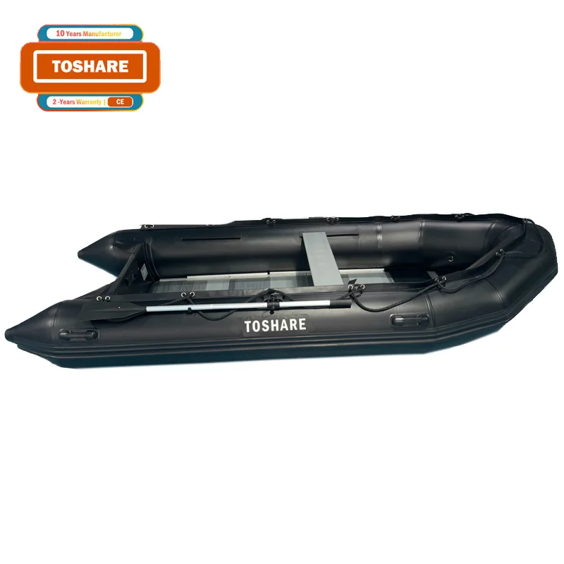 Toshare 2024 Customized Inflatable tender Boat Adult aluminum Inflatable Fishing Boats Prices for fishing