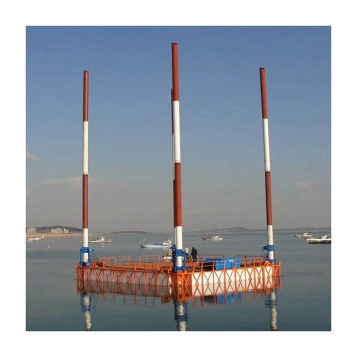 Алюминиевый морской корабль изготовление на заказ морского судна плавучей платформы понтон Джек вверх баржа для продажи