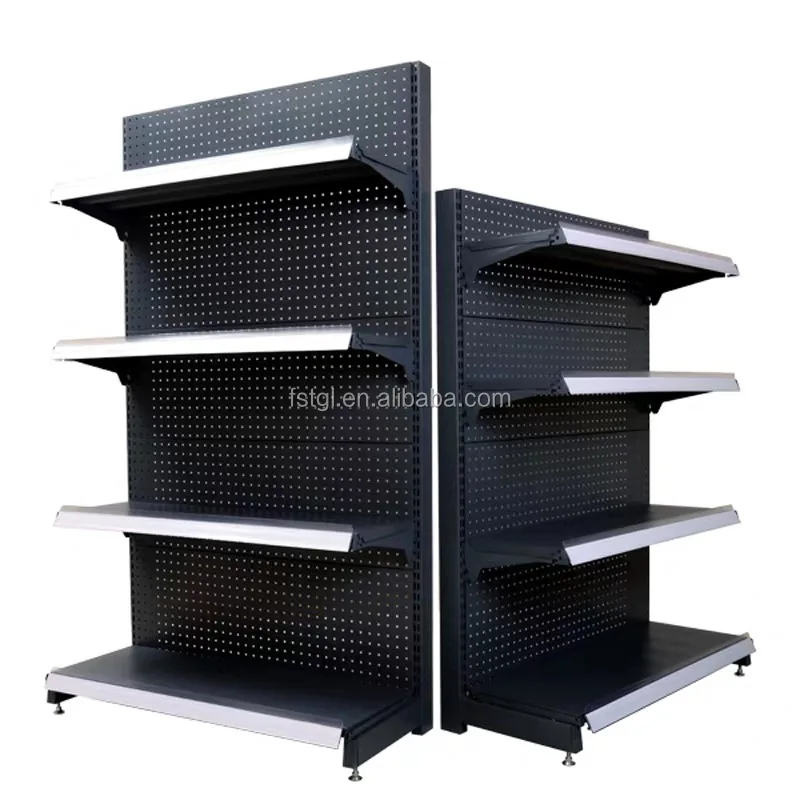 Chinese factory directly sale supermarket shelves dimensions metal shelf