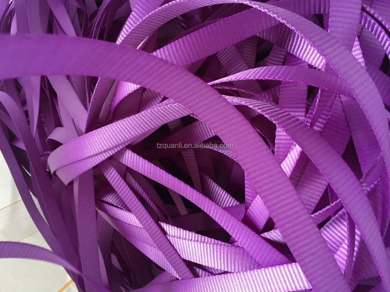 5Ton  100% polyester lifting flat webbing sling