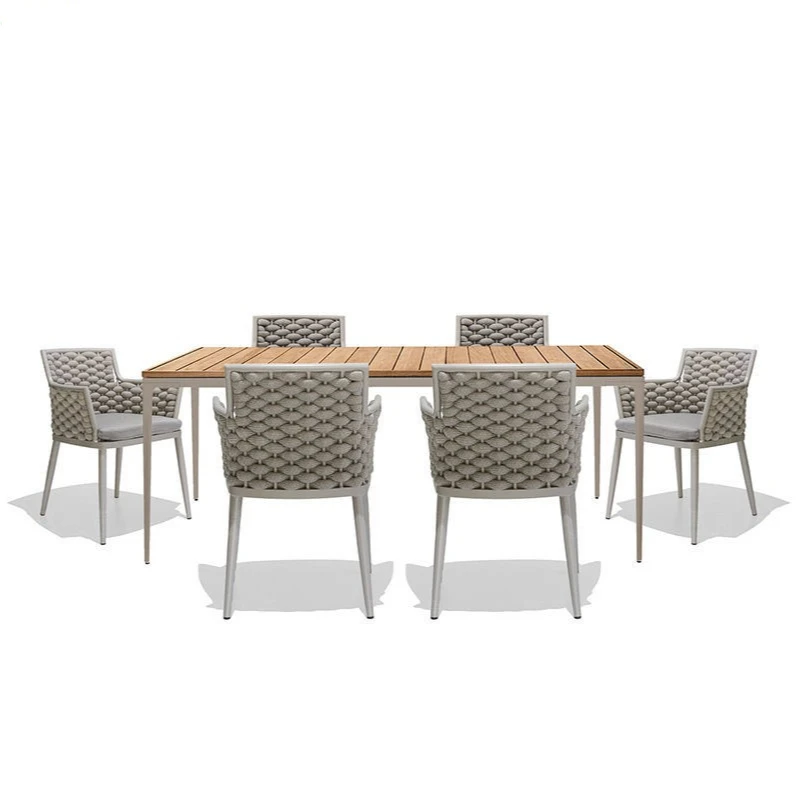 
Modern Outdoor Furniture Leisure Rope Dining Chair 