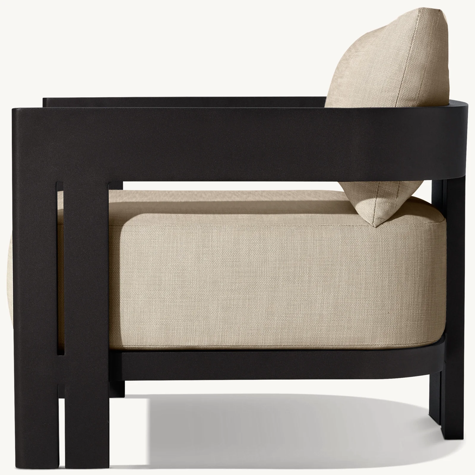 New Design  Simple Leisure Garden Terrace rh Aluminum Rope Outdoor Sofa Furniture Set