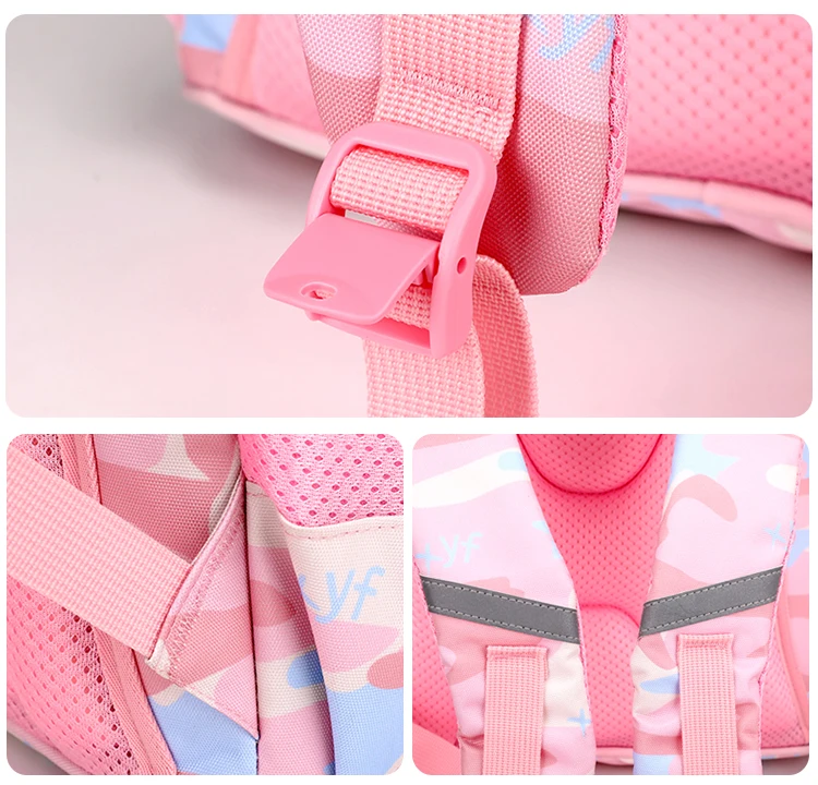 Hot Sell Durable Child Primary Waterproof School Backpacks Oxford Kids Bags