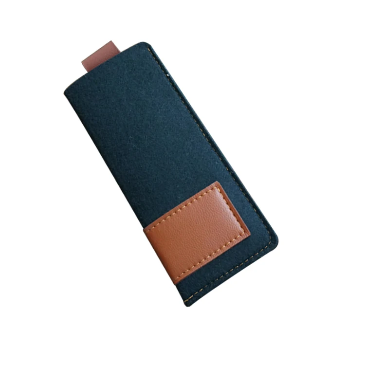 Manufacturer new design glasses pouch,felt glasses carrying case