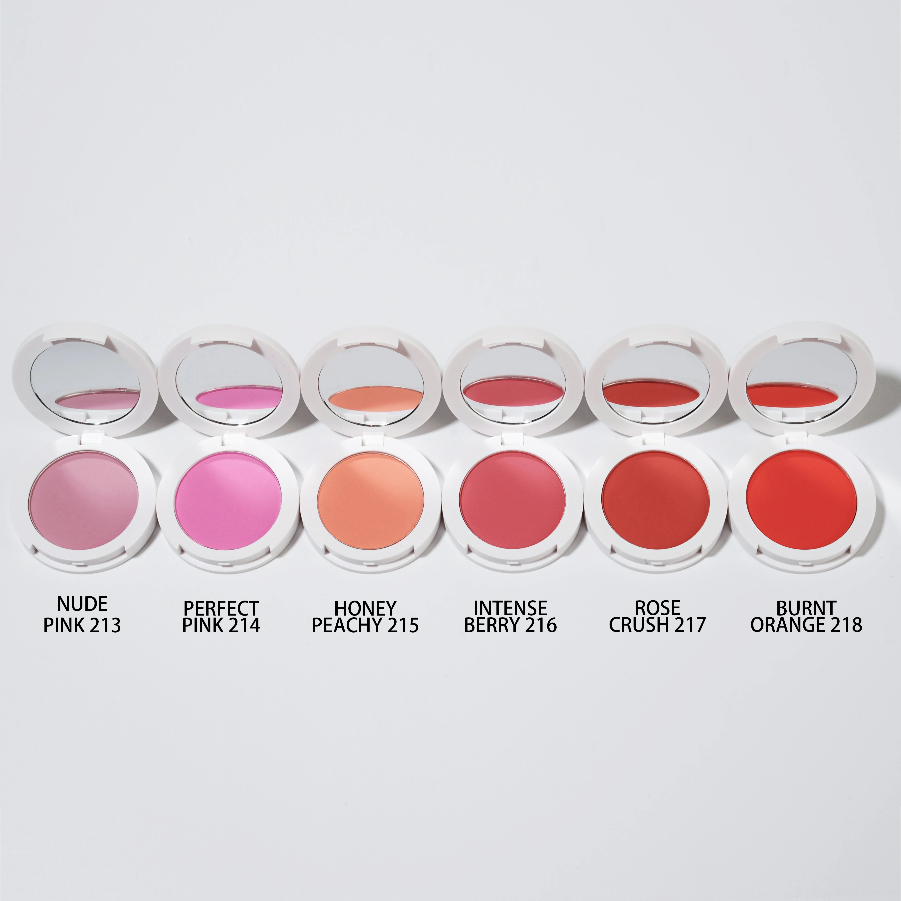 Водонепроницаемые мягкие матовые румяна