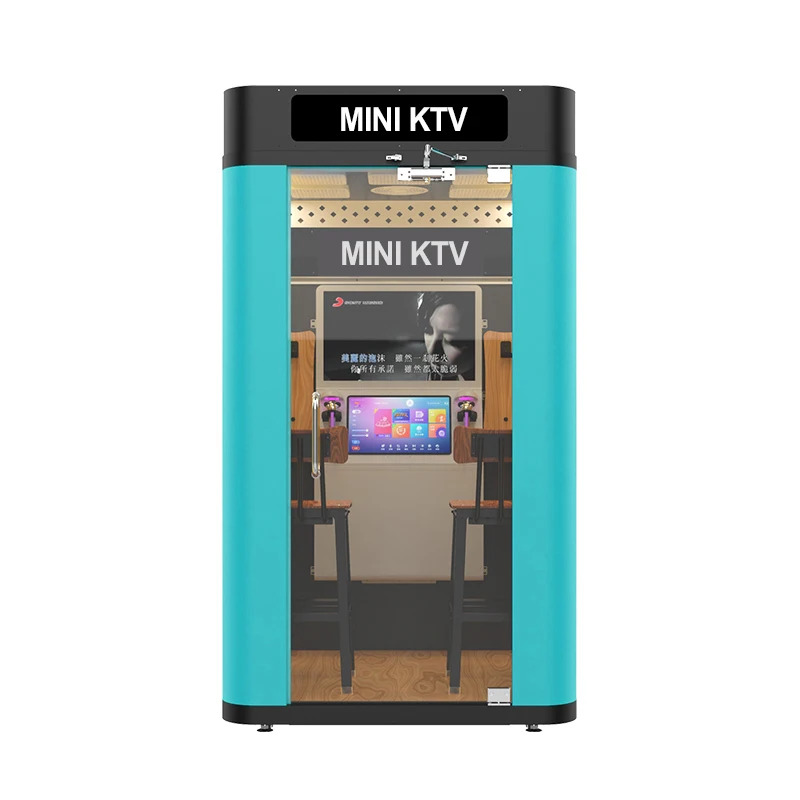 Manufacturer supply Coin-throwing Diange machine private room Karaoke room mini ktv booth