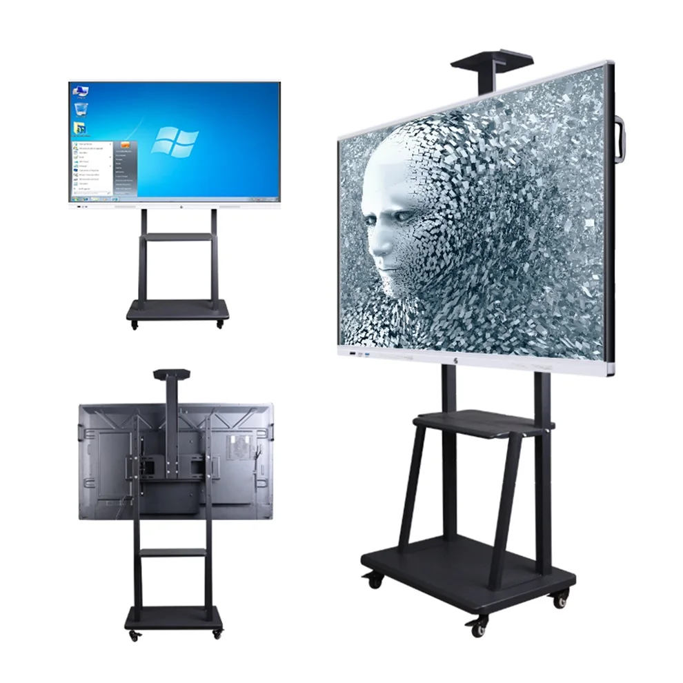 
Excellent price 55 inch conference machine interactive smart board multi touch screen monitors interactive flat panel 