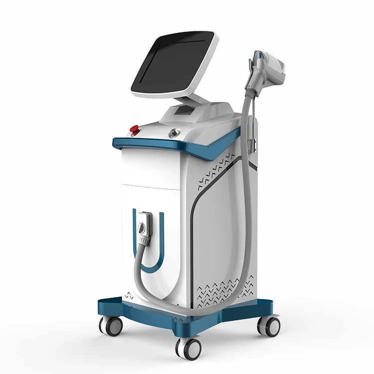 755nm 808nm 1064nm Vertical diode hair removal machine alexandrite laser depilation