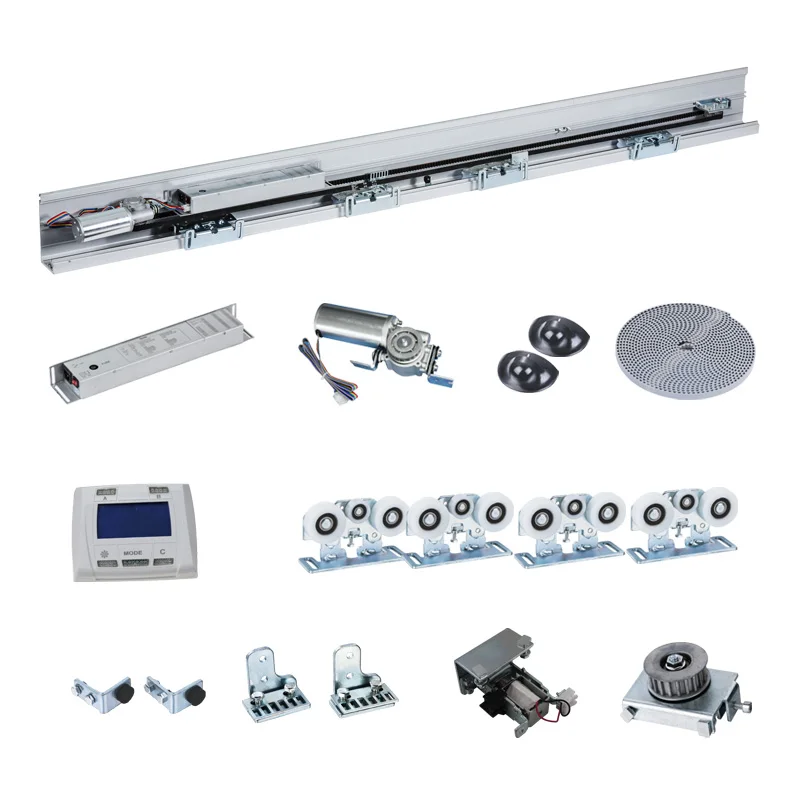 Doortec Frame & frameless automatic sliding door system SPIDER European standard EN16005