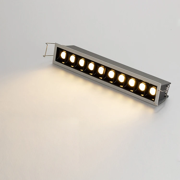 Living Room Hotel Dimmable Anti Glare Aluminium Spot Lamp Recessed 6 10 Watt Mounted Led Downlight