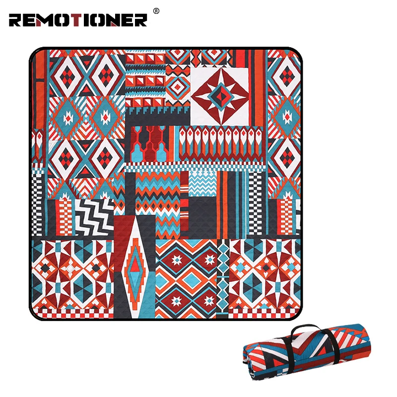 Extra Large Outdoor Picnic Blankets Machine Washable Waterproof Foldable Camping Picnic Mat