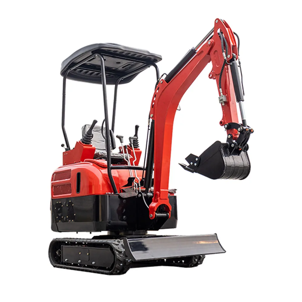 Bag packing machine small area construction engineering equipment cab crawler mini excavator price