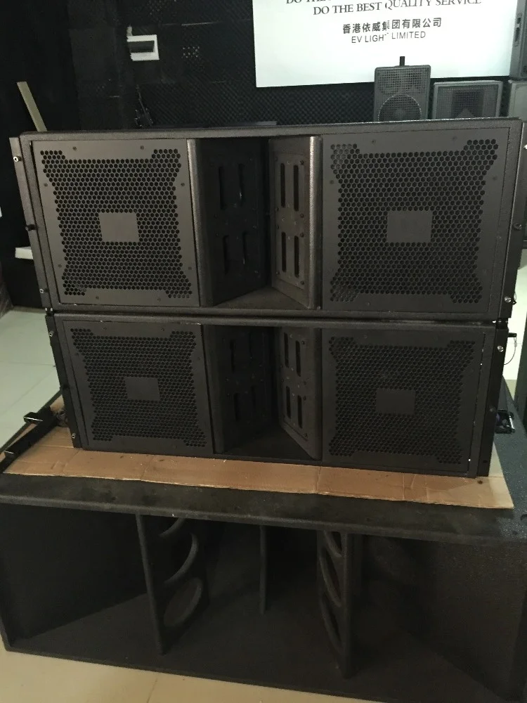 speaker line array 2x12inch active line array with amplifier VT4888A